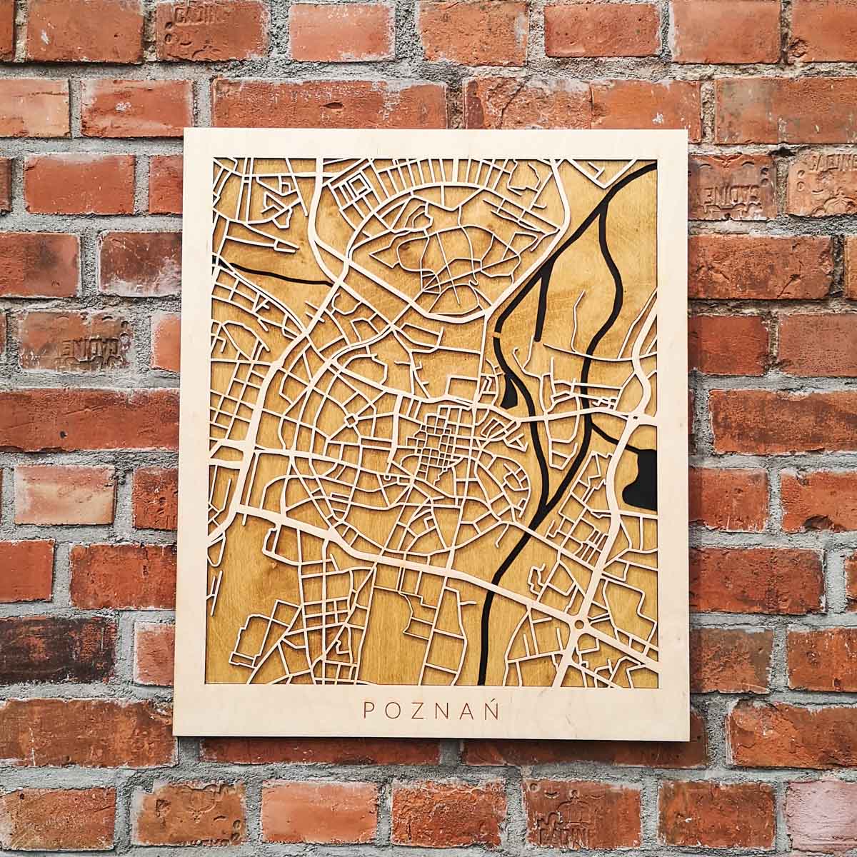 Poznań - Drewniany Plakat