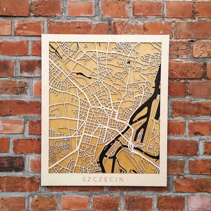 Szczecin - Drewniany Plakat