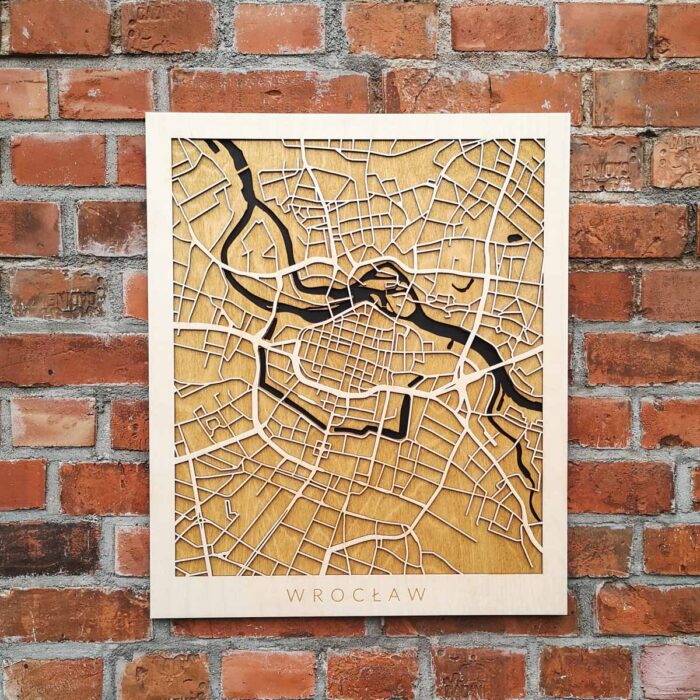 Wrocław - Drewniany Plakat