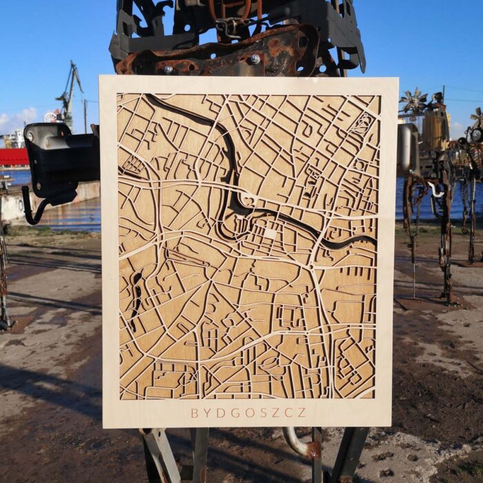 Bydgoszcz - Drewniany Plakat